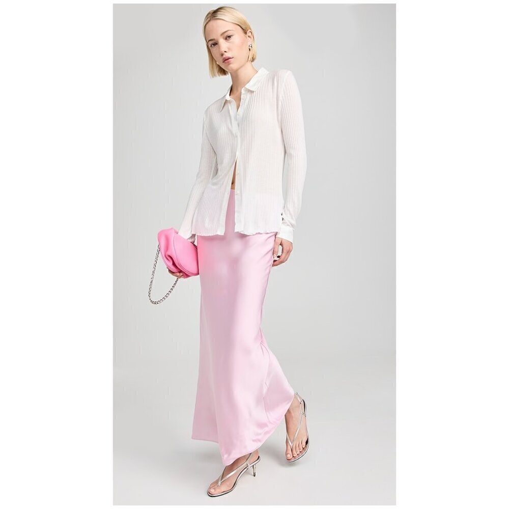 FAVORITE DAUGHTER The Favorite Skirt in Pastel Lavender Size X-Large